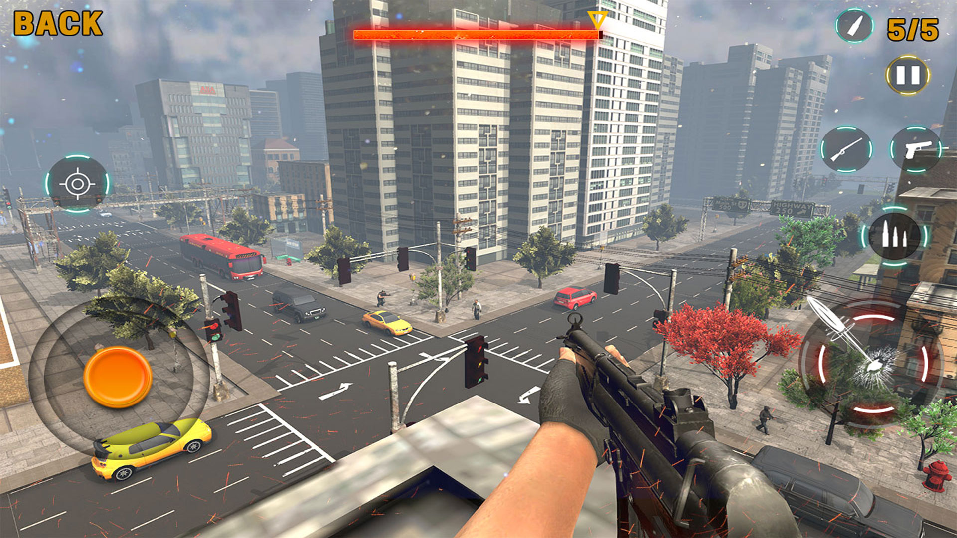 اسکرین شات 1 بازی Sniper Shot Gun Shooting Games