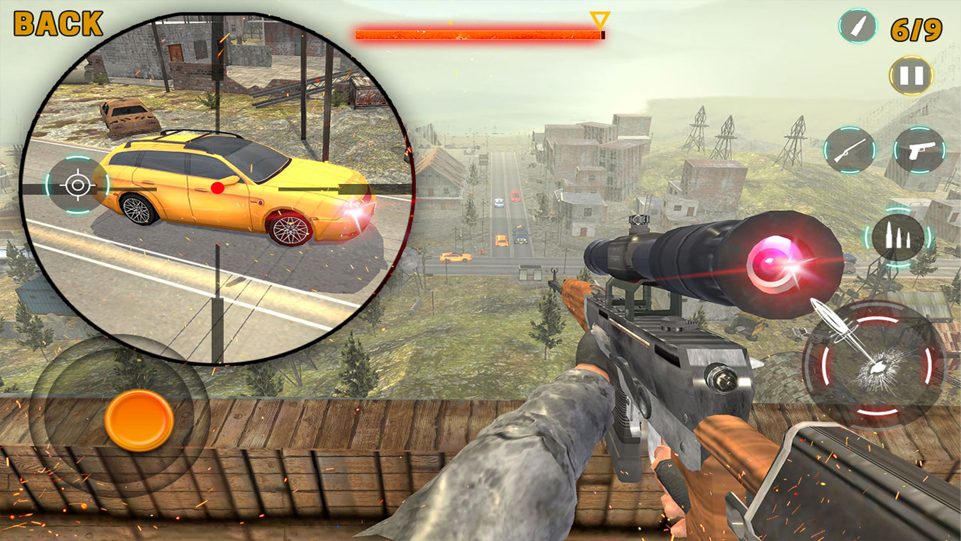 اسکرین شات 5 بازی Sniper Shot Gun Shooting Games