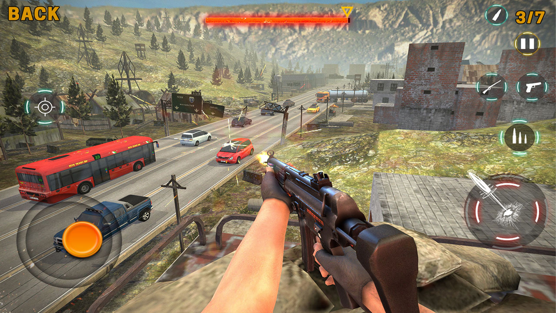 اسکرین شات 3 بازی Sniper Shot Gun Shooting Games