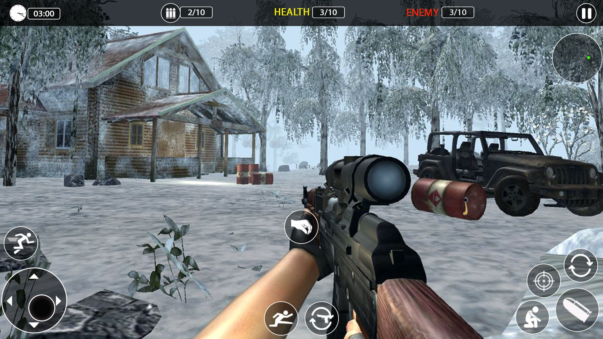 اسکرین شات 3 بازی Target Sniper 3D Games