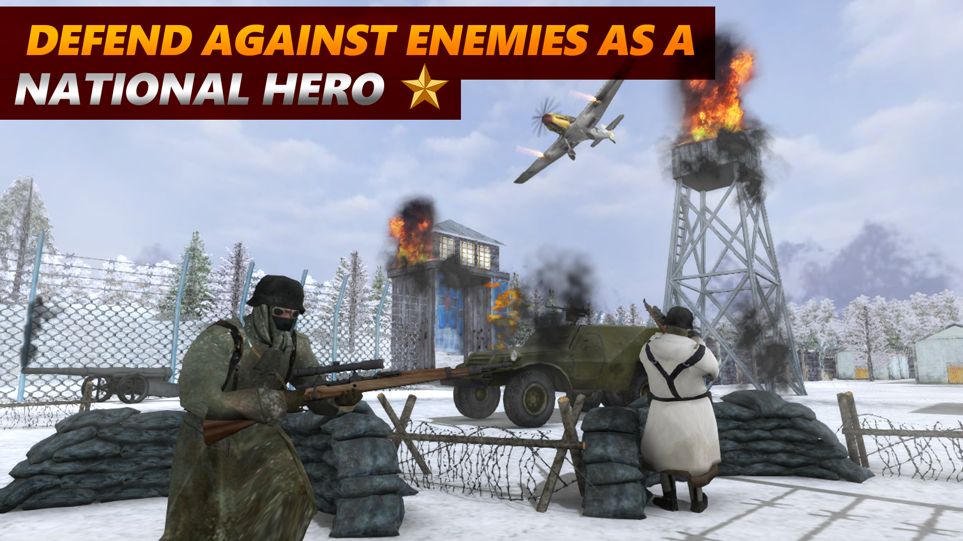 اسکرین شات 2 بازی World War Sniper Hero