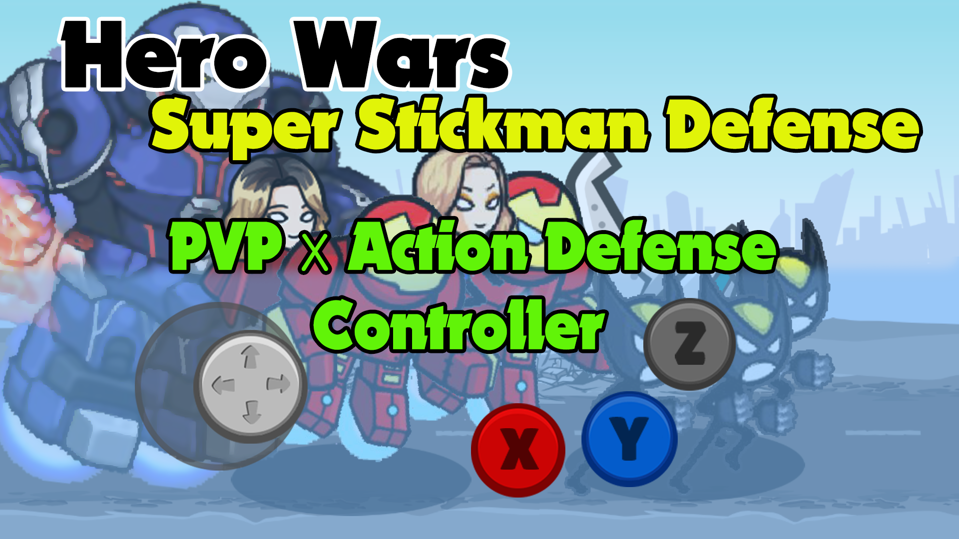 اسکرین شات 1 بازی HERO WARS SuperStickmanDefense