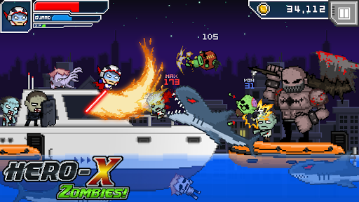 اسکرین شات 3 بازی HERO-X: ZOMBIES!
