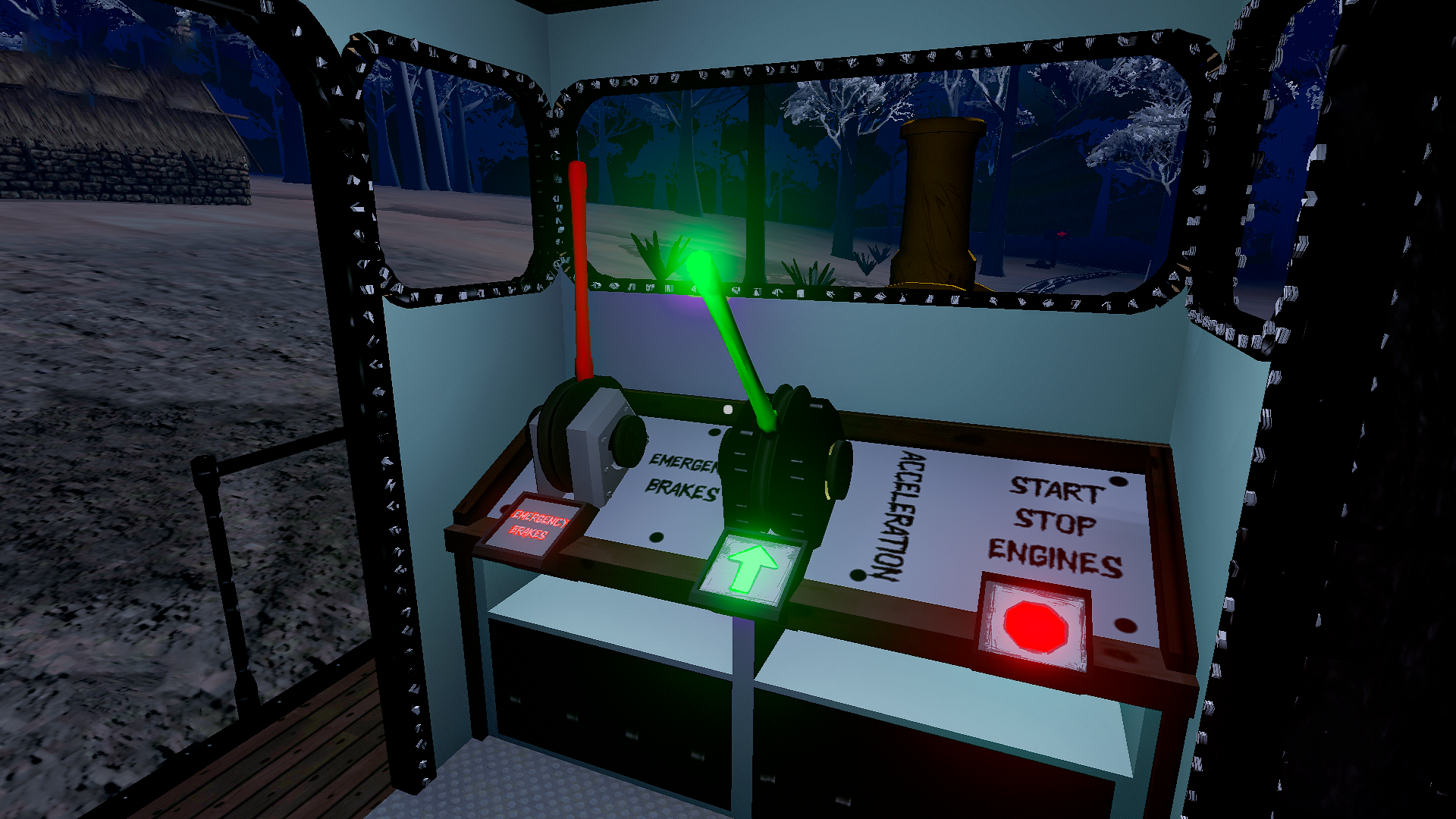 اسکرین شات 2 بازی Horror Monster Train Escape 3D