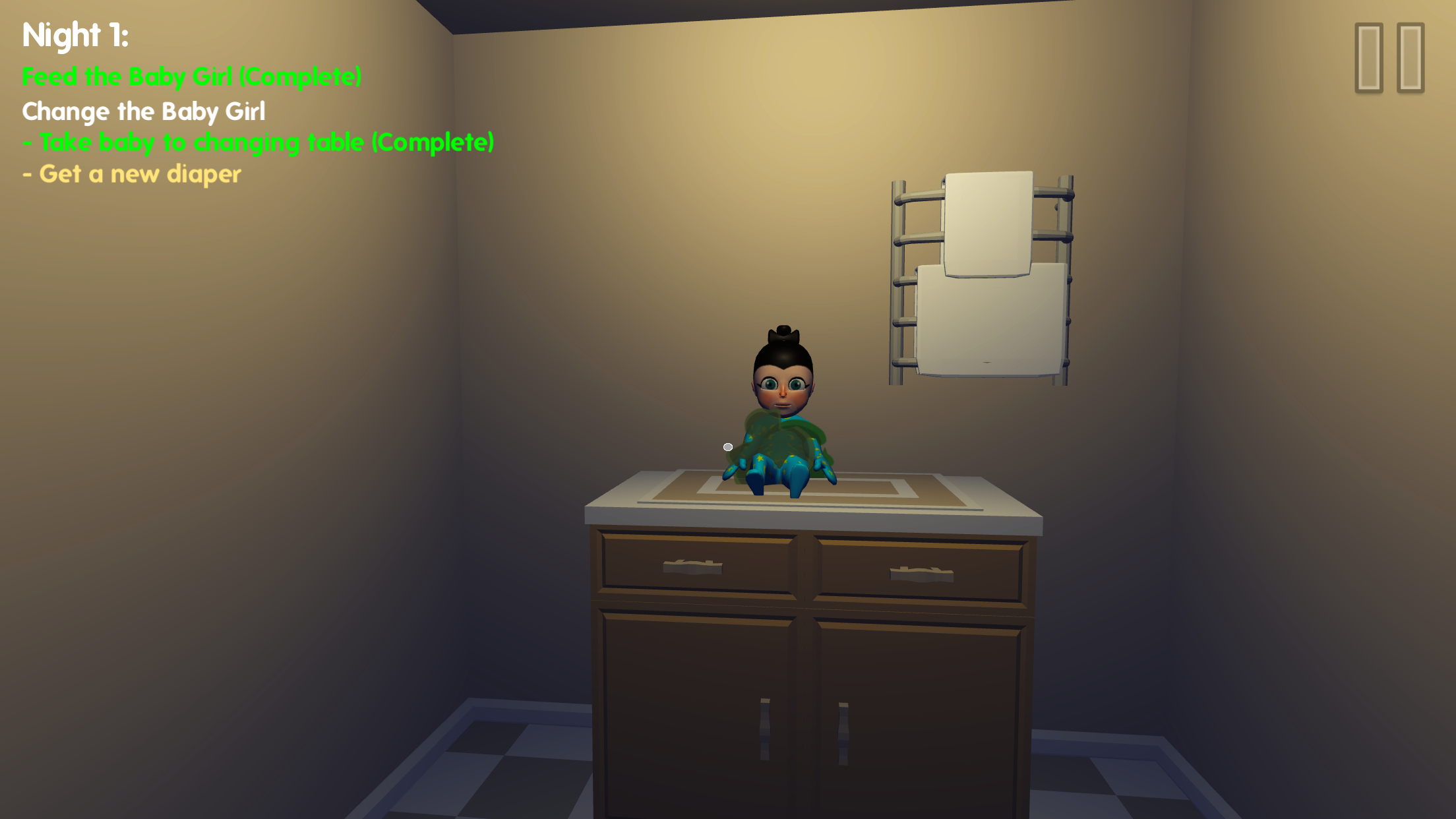 اسکرین شات 4 بازی Scary Baby Girl in House 3D