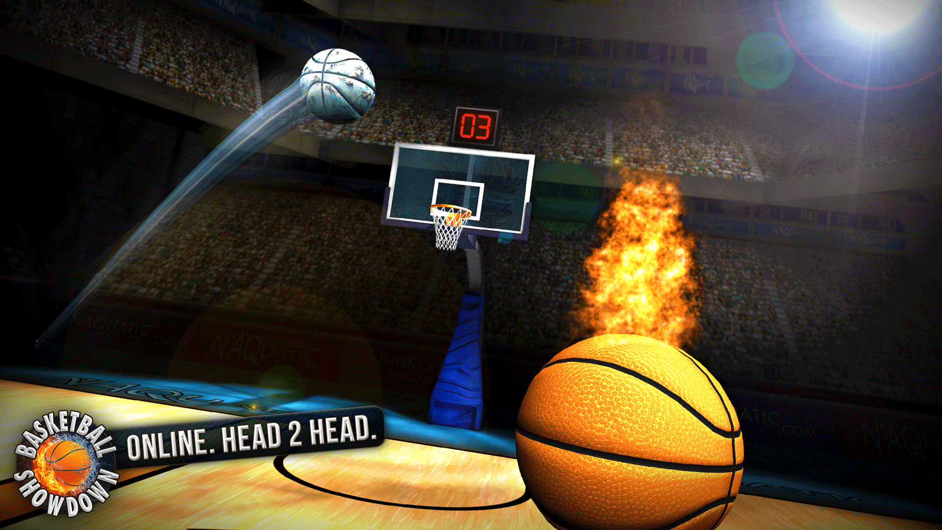 اسکرین شات 1 بازی Basketball Showdown