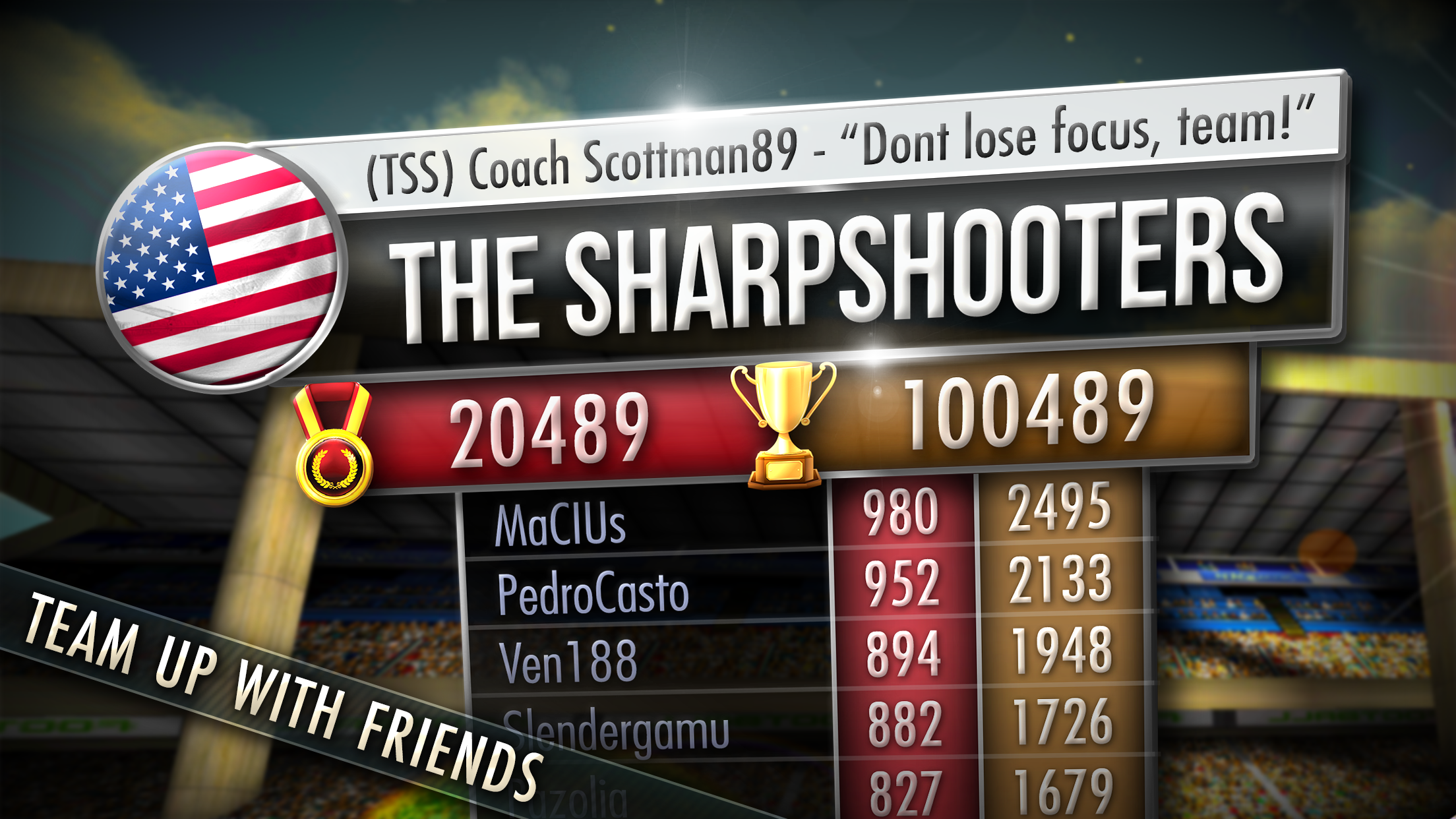 اسکرین شات 3 بازی Basketball Showdown 2