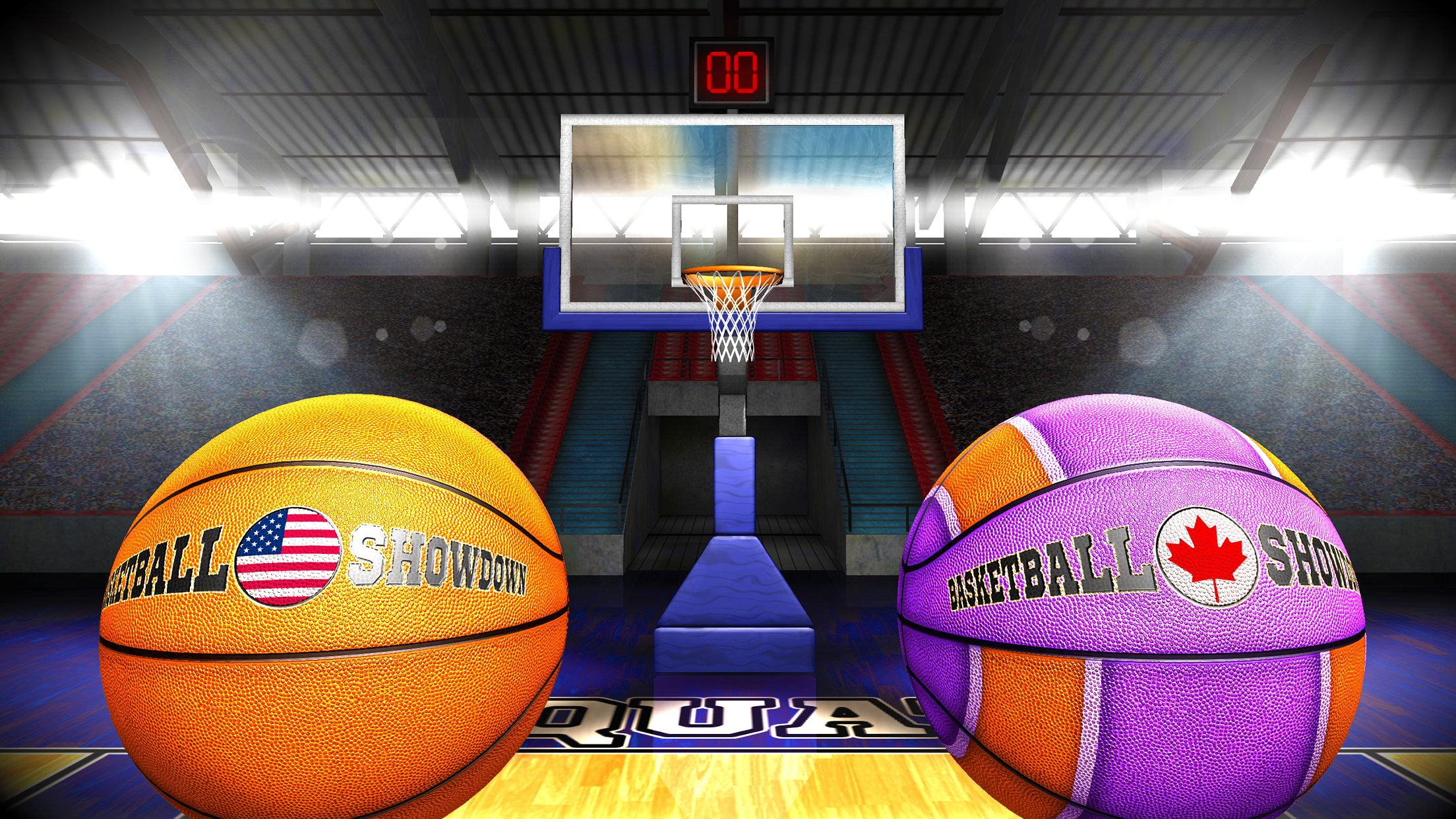 اسکرین شات 1 بازی Basketball Showdown 2