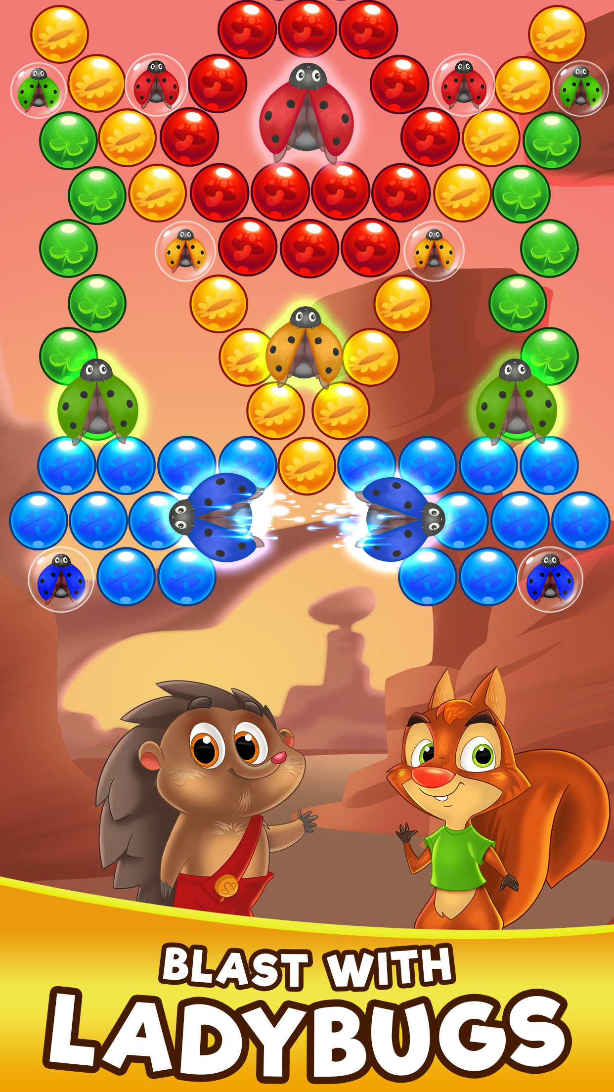 اسکرین شات 4 بازی Bubble Friends Bubble Shooter