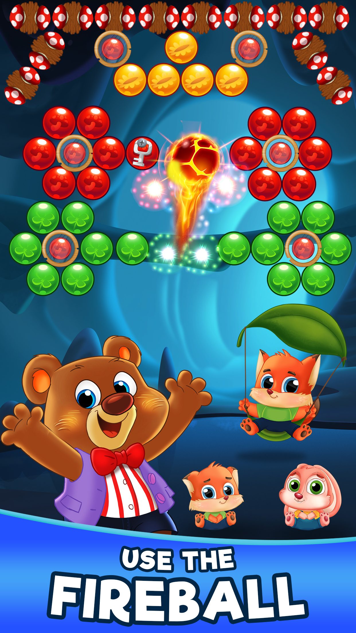 اسکرین شات 3 بازی Bubble Friends Bubble Shooter
