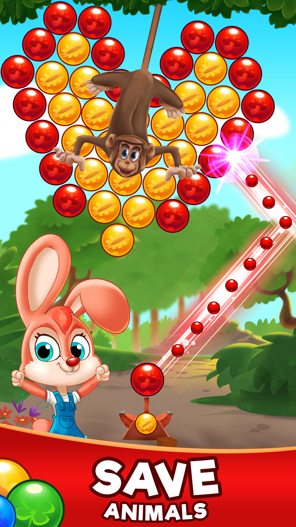 اسکرین شات 2 بازی Bubble Friends Bubble Shooter