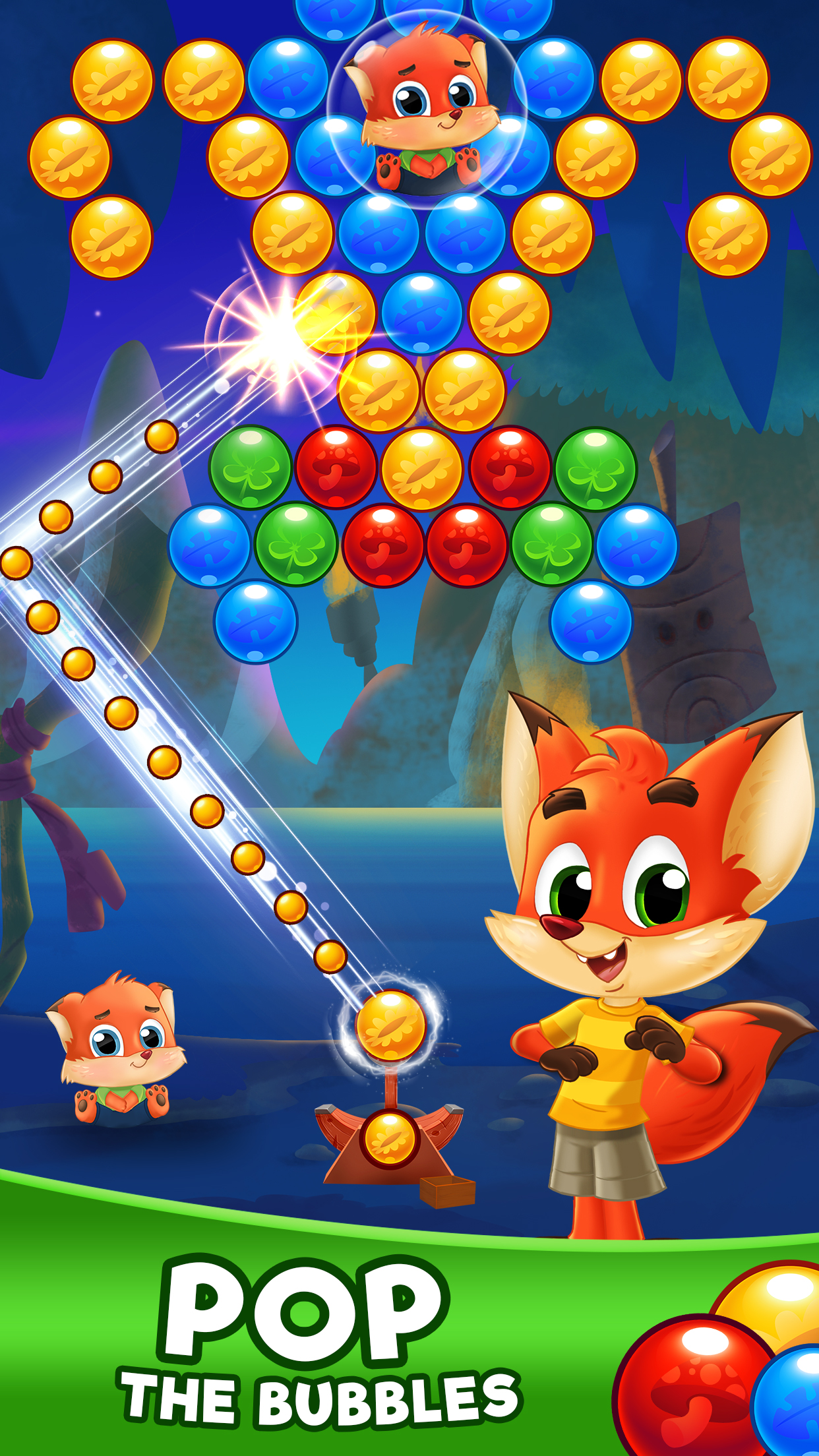 اسکرین شات 1 بازی Bubble Friends Bubble Shooter