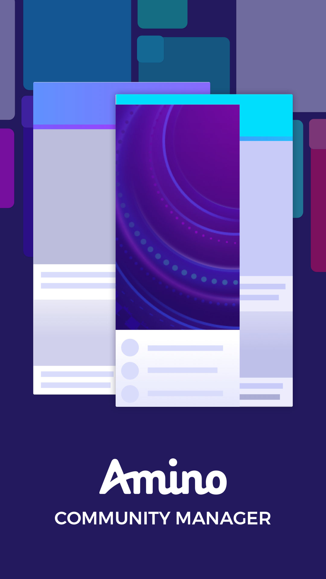 اسکرین شات 1 برنامه Amino Community Manager - ACM