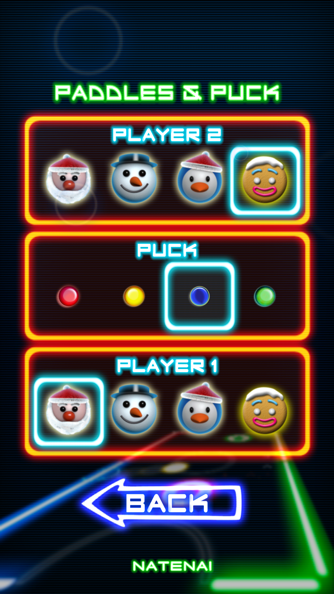اسکرین شات 4 بازی Glow Hockey