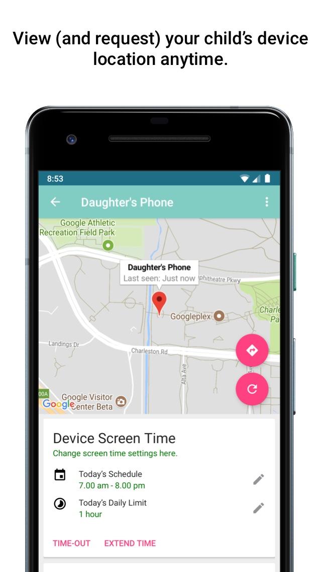 اسکرین شات 6 برنامه Boomerang Parental Control