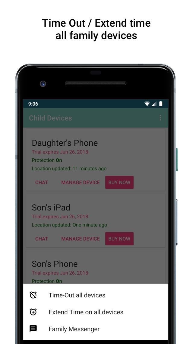 اسکرین شات 5 برنامه Boomerang Parental Control