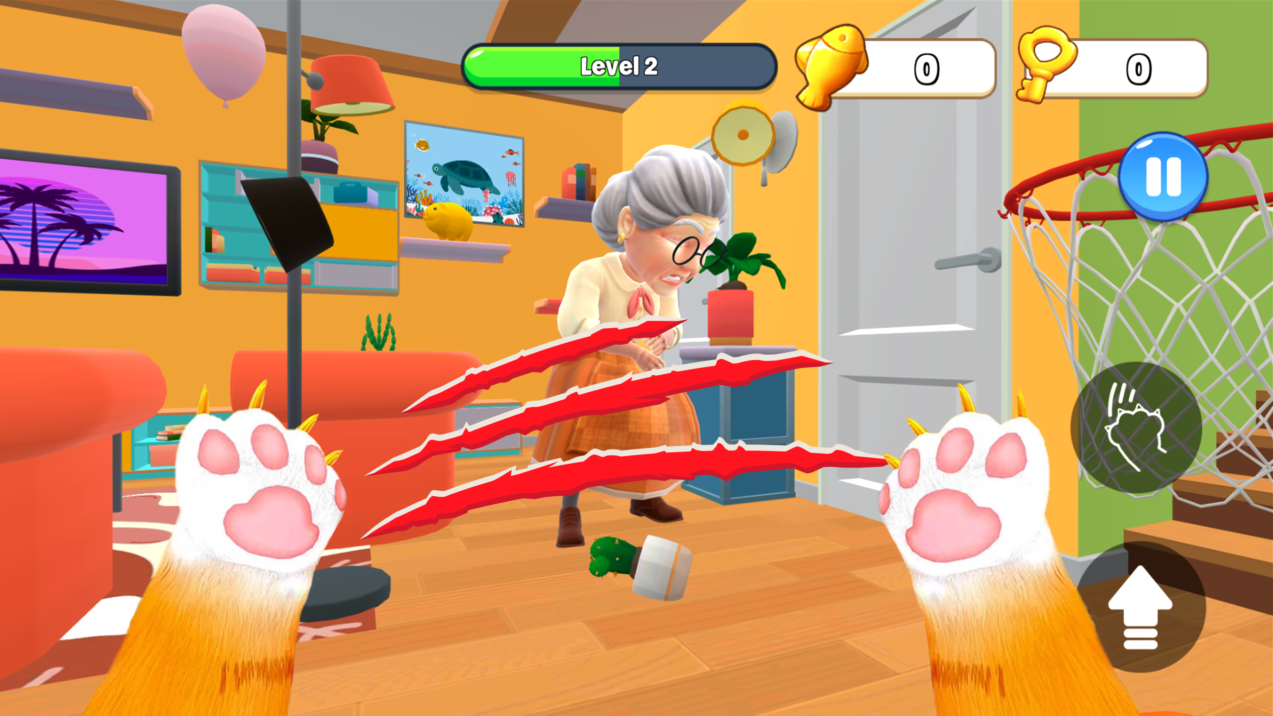 اسکرین شات 3 بازی Naughty Cat Simulator