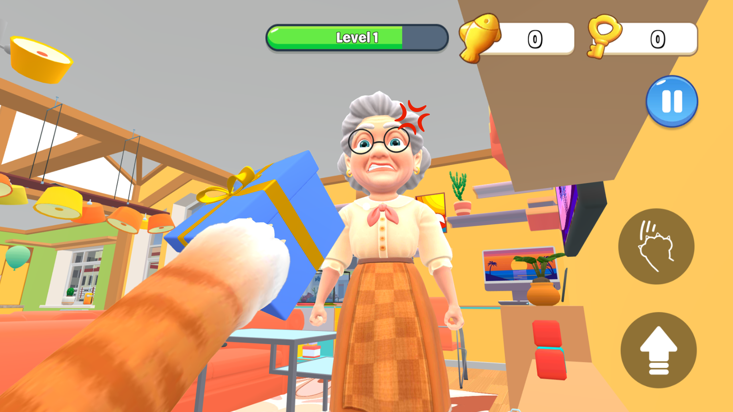 اسکرین شات 4 بازی Naughty Cat Simulator