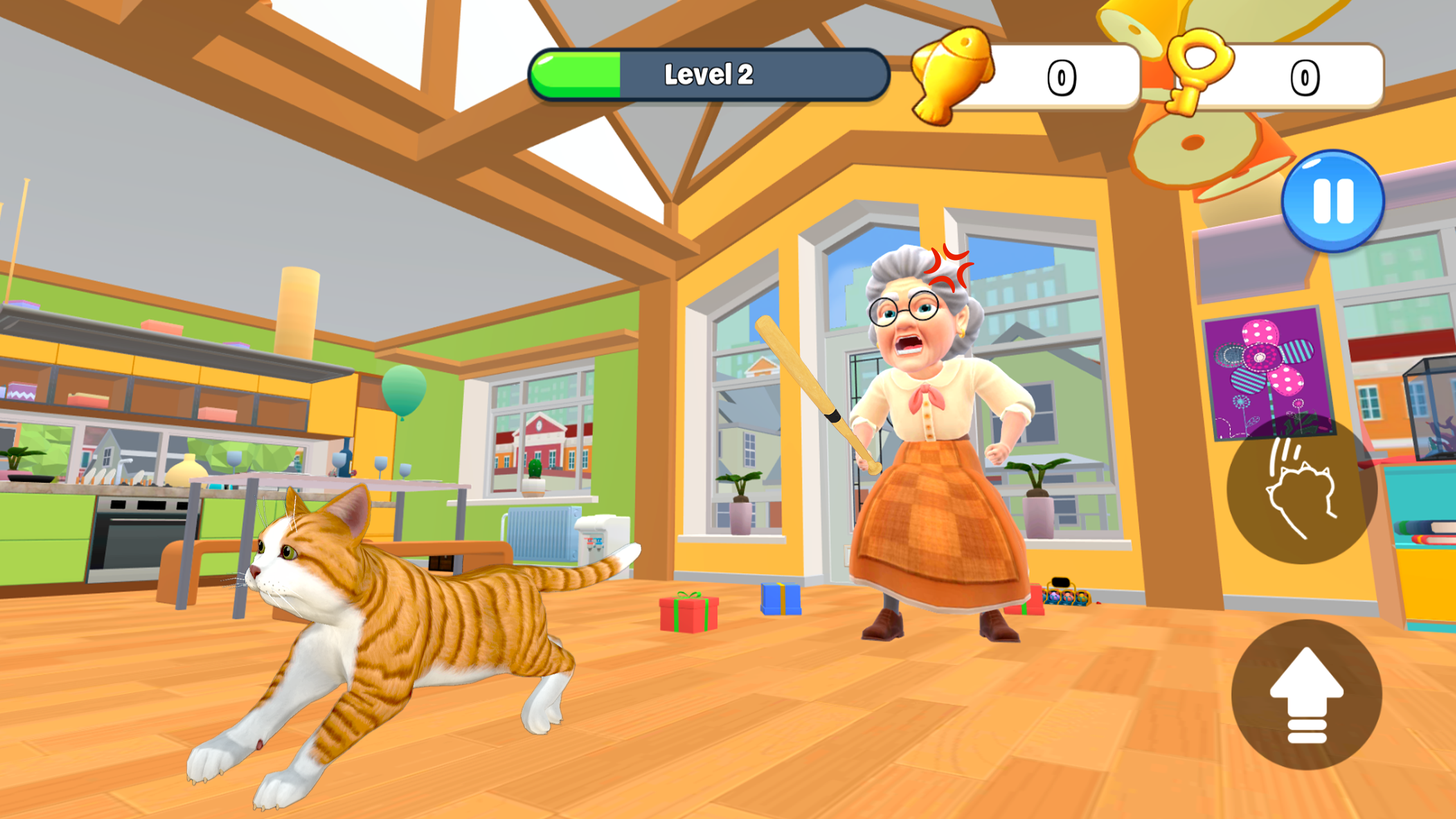 اسکرین شات 2 بازی Naughty Cat Simulator