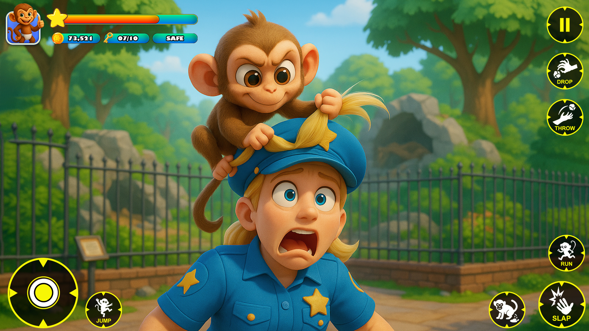 اسکرین شات 3 بازی I Am Crazy Monkey