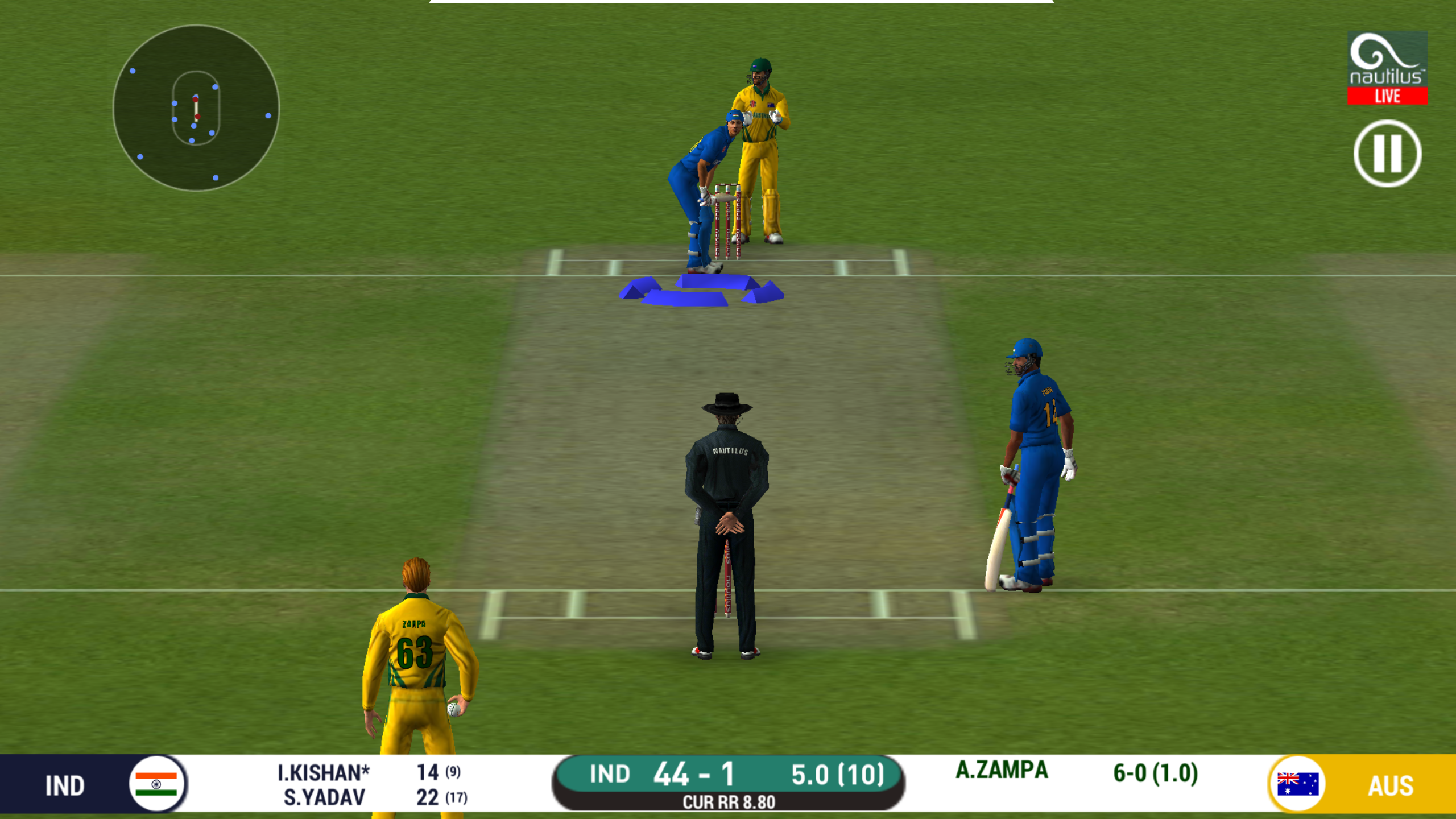 اسکرین شات 2 بازی Real Cricket™ 20