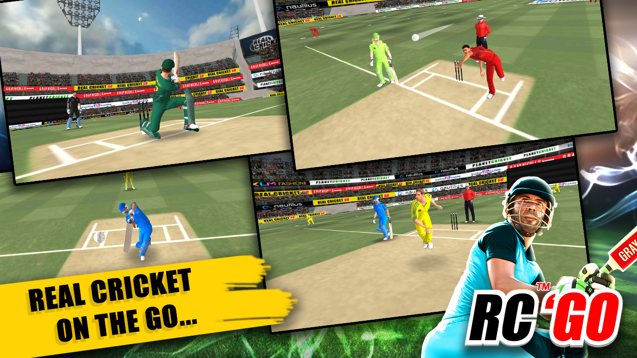 اسکرین شات 3 بازی Real Cricket™ GO