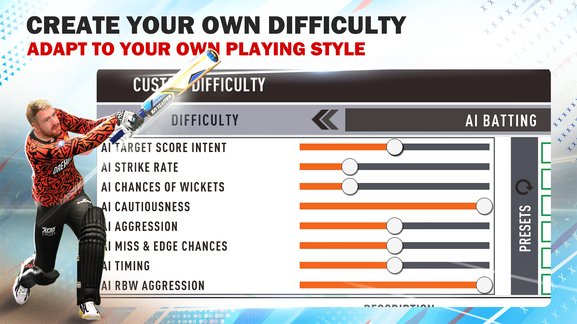 اسکرین شات 1 بازی Real Cricket Swipe