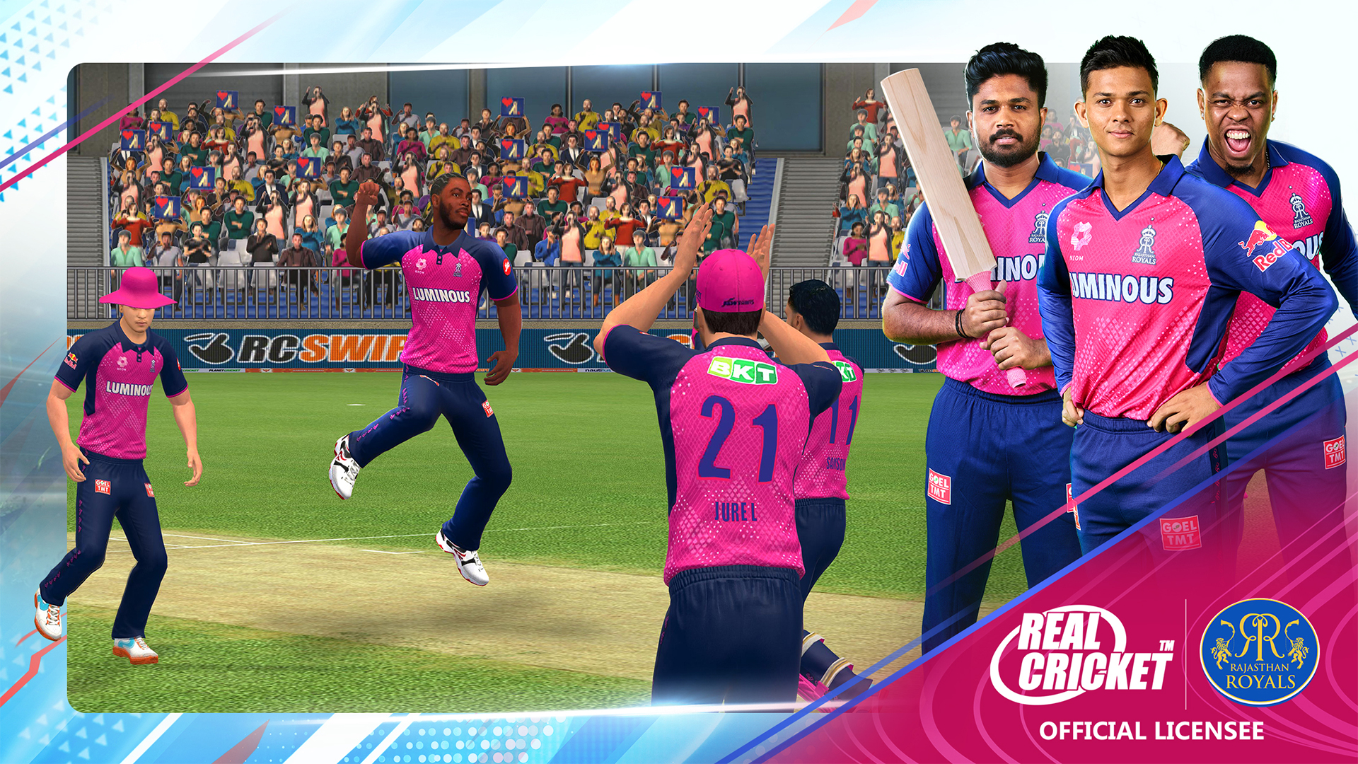 اسکرین شات 7 بازی Real Cricket Swipe