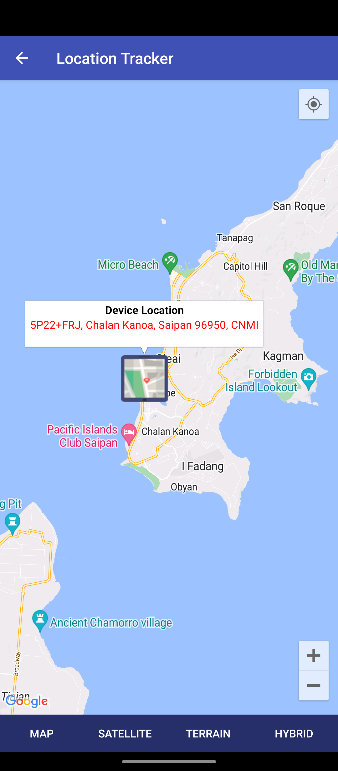 اسکرین شات 3 برنامه Mobile Tracker for Android