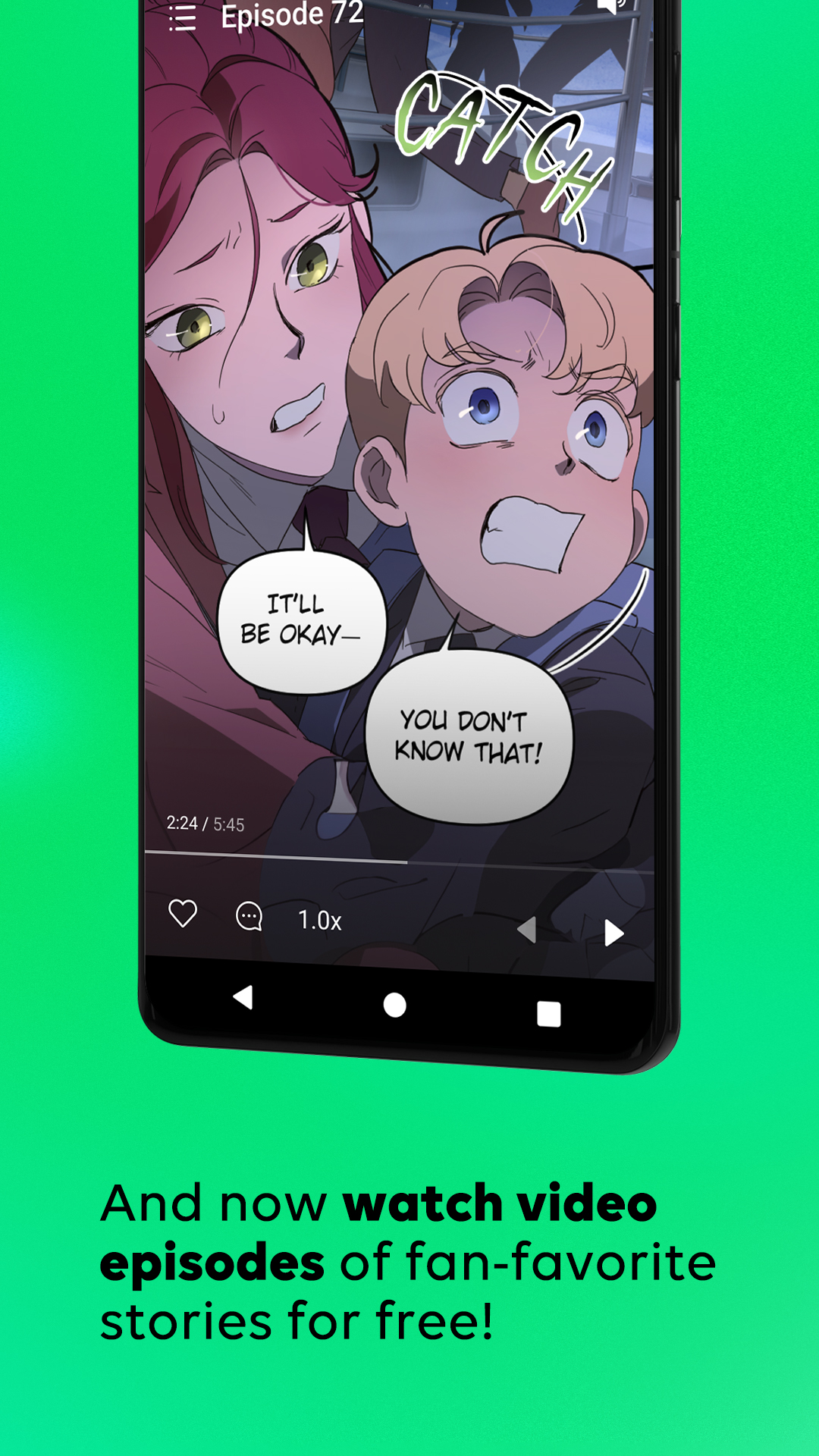 اسکرین شات 2 برنامه WEBTOON: Manga, Comics, Manhwa
