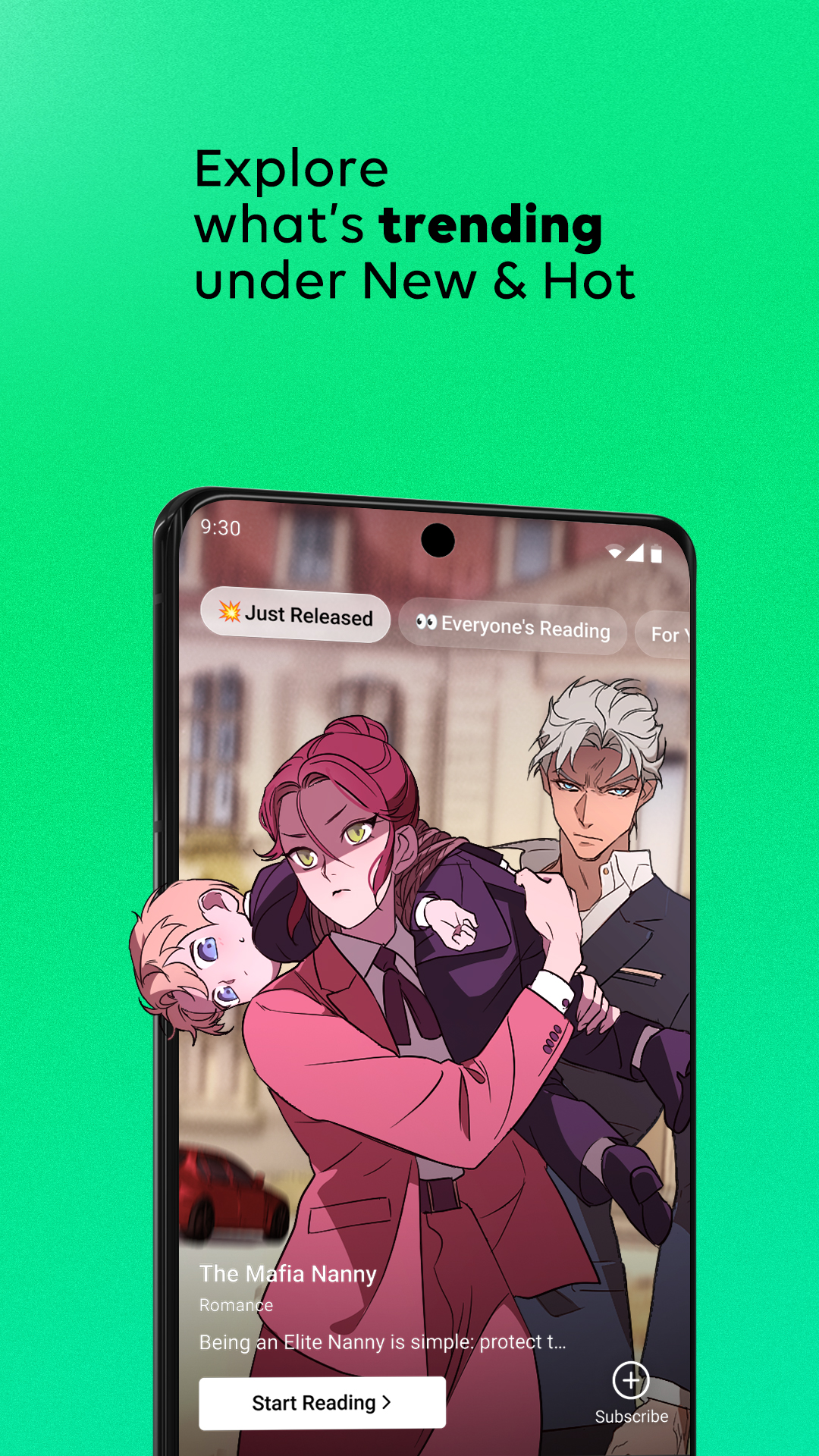 اسکرین شات 5 برنامه WEBTOON: Manga, Comics, Manhwa
