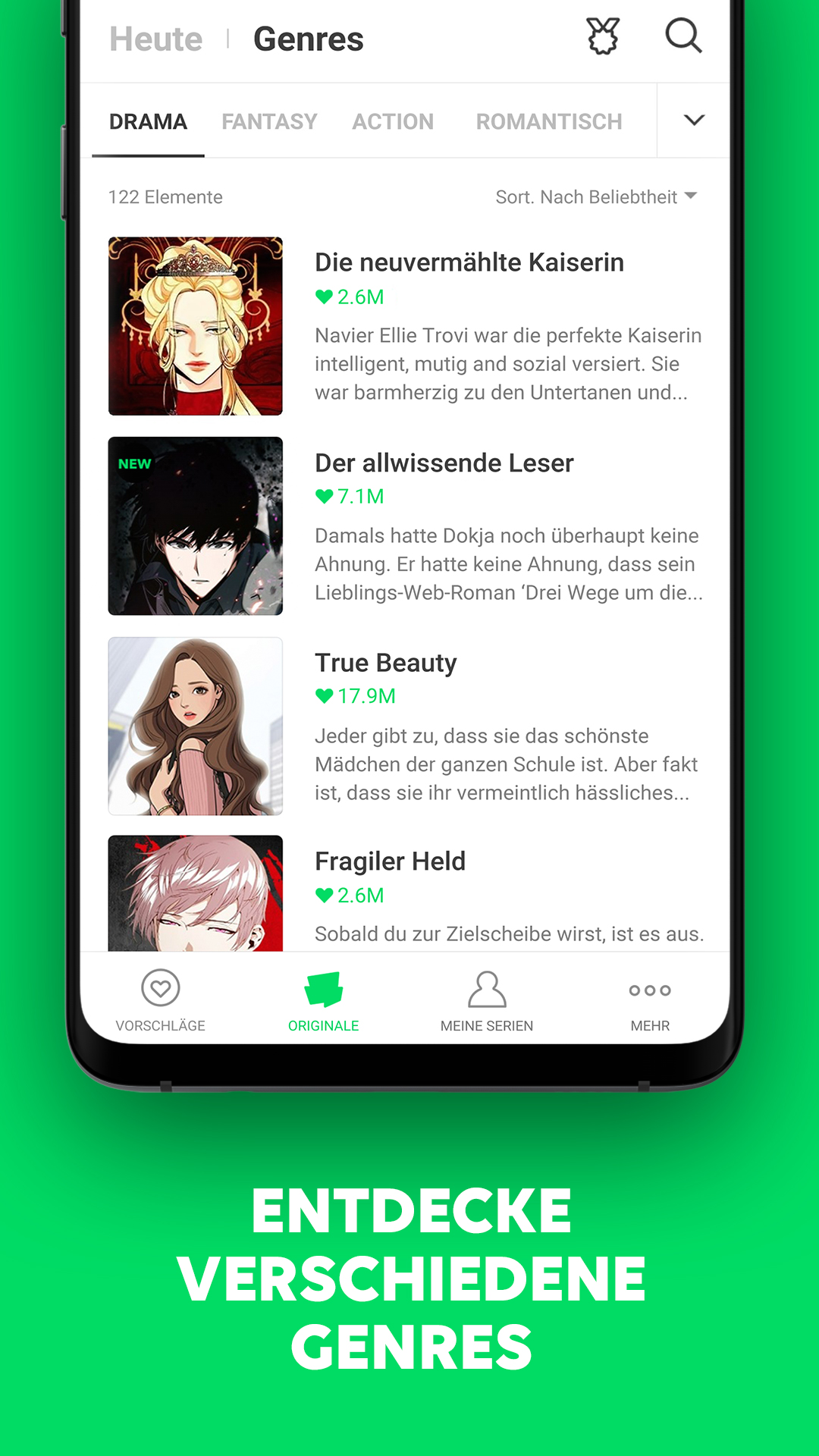 اسکرین شات 5 برنامه WEBTOON