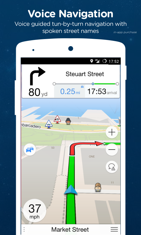اسکرین شات 6 برنامه Navmii GPS USA (Navfree)