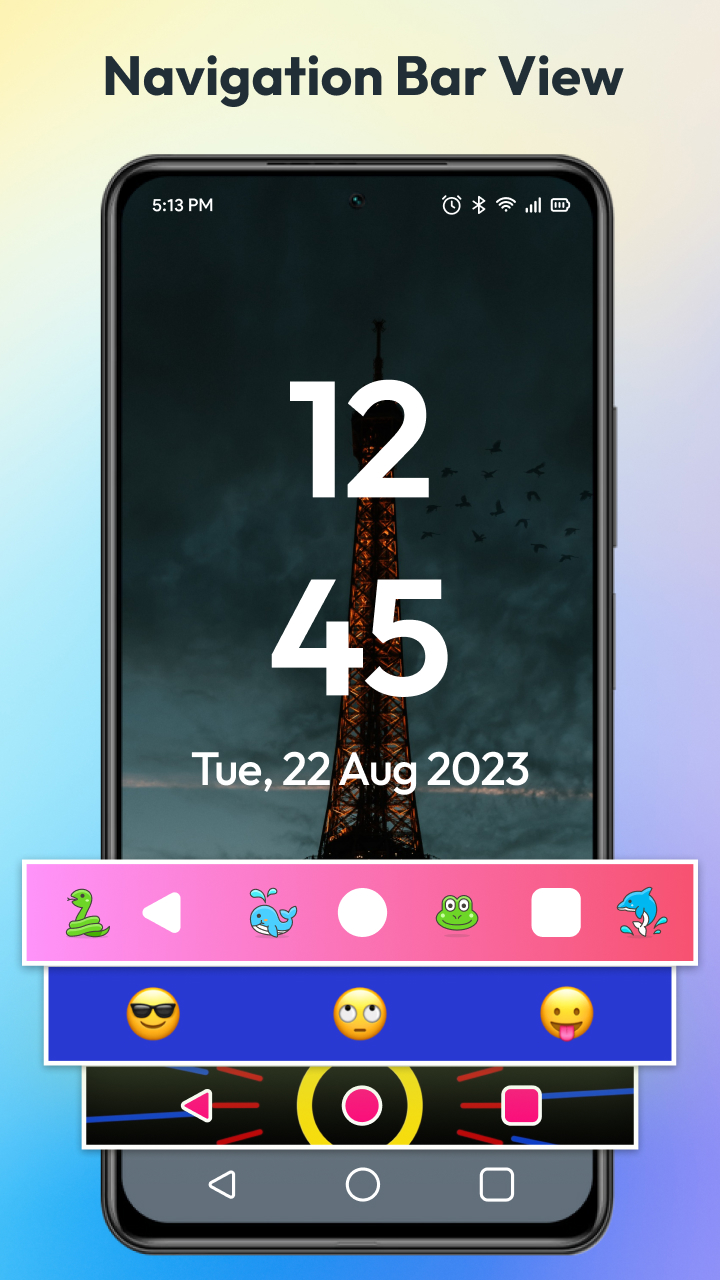 اسکرین شات 2 برنامه Custom Navigation Bar