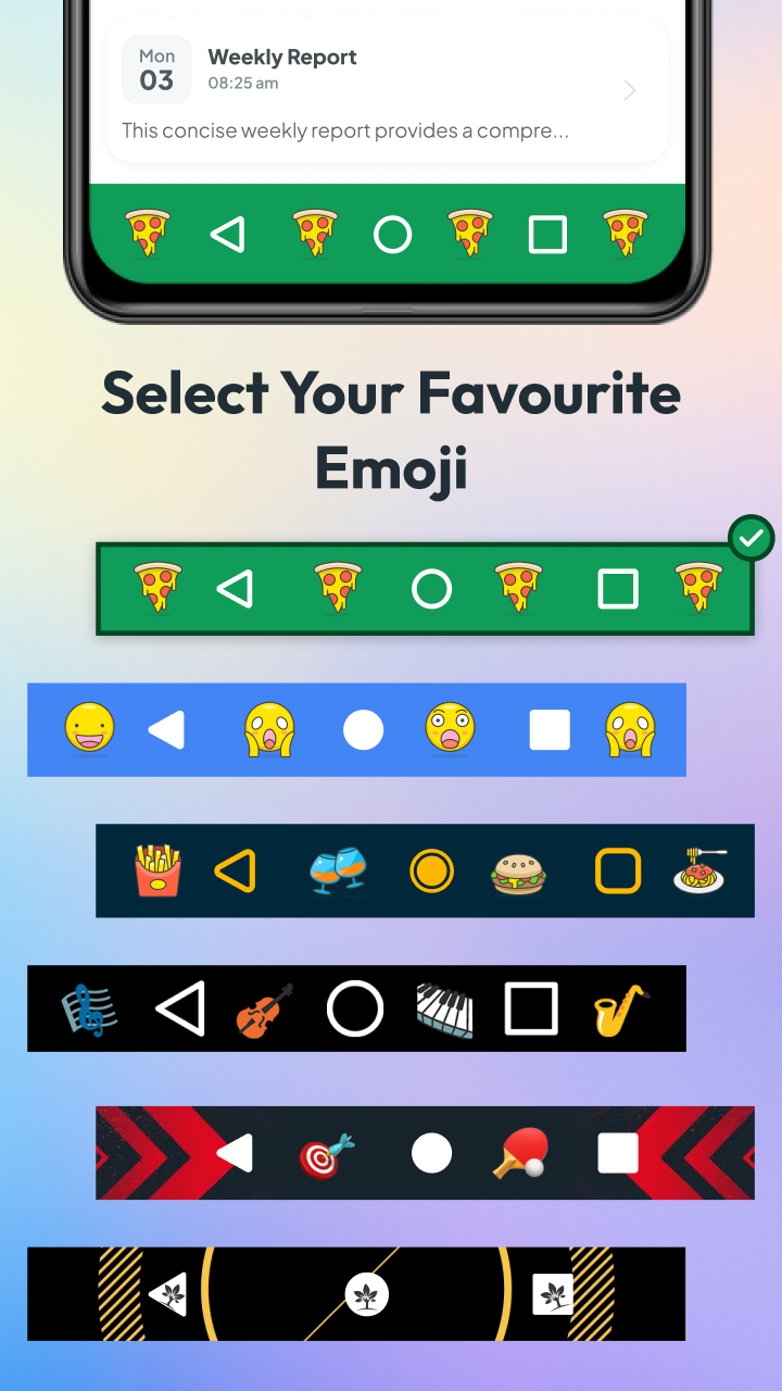 اسکرین شات 5 برنامه Custom Navigation Bar
