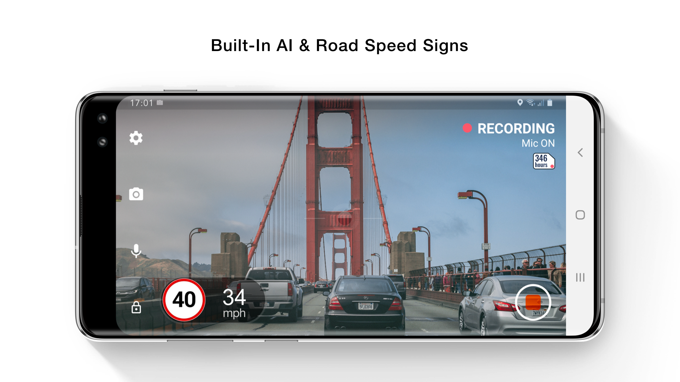 اسکرین شات 1 برنامه Navmii AI Dashcam