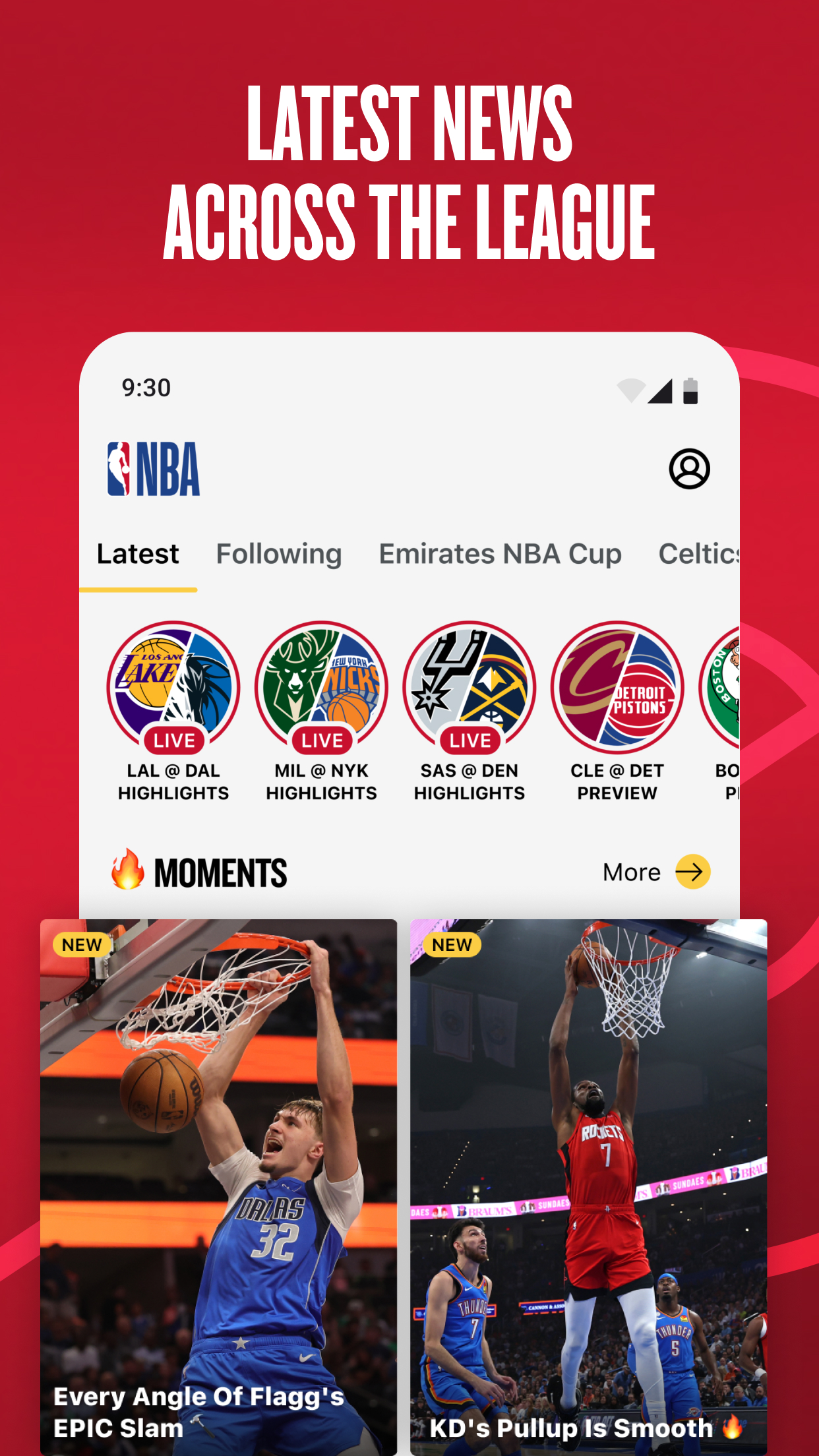 اسکرین شات 6 برنامه NBA: Live Games & Scores