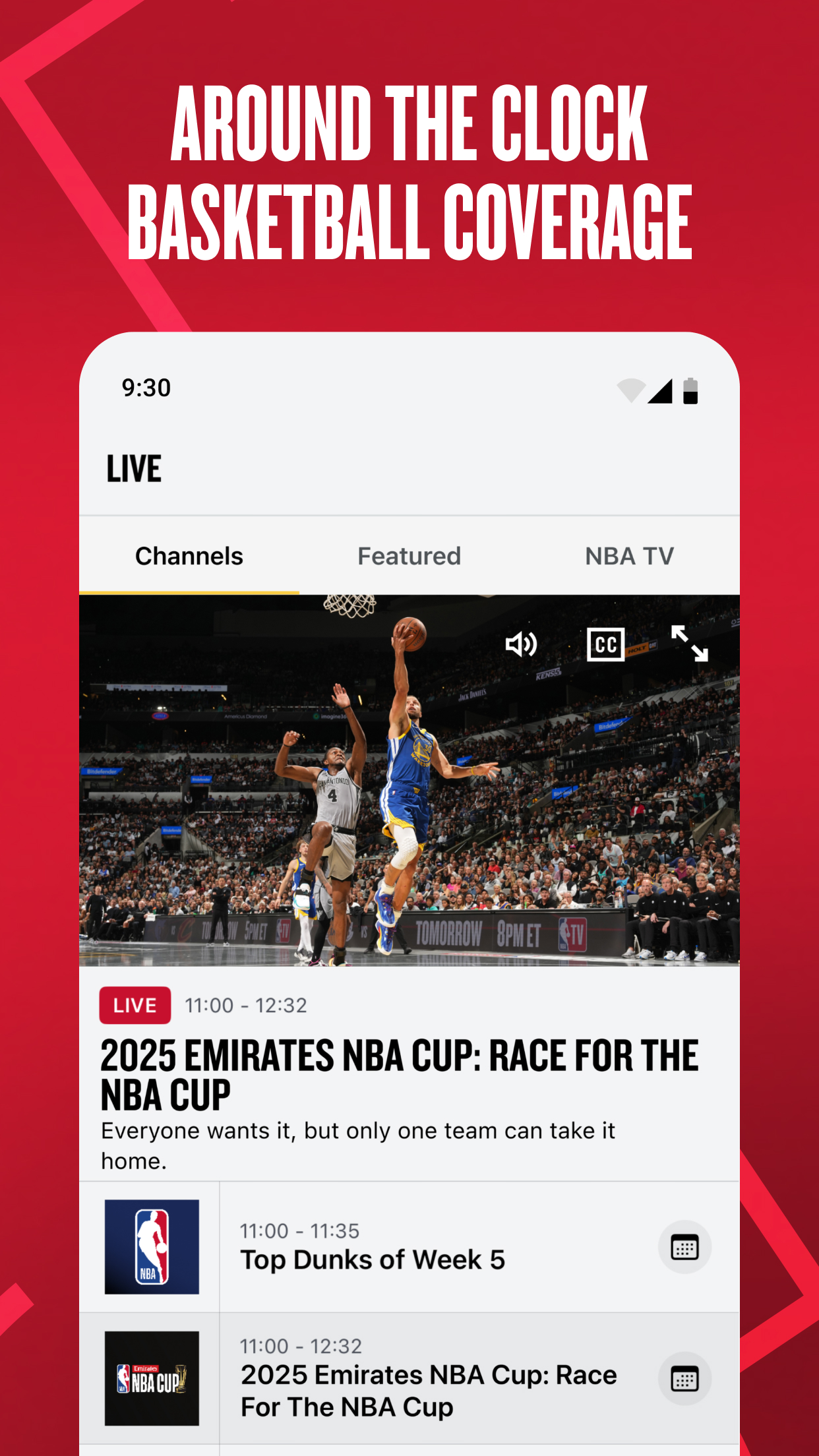 اسکرین شات 5 برنامه NBA: Live Games & Scores