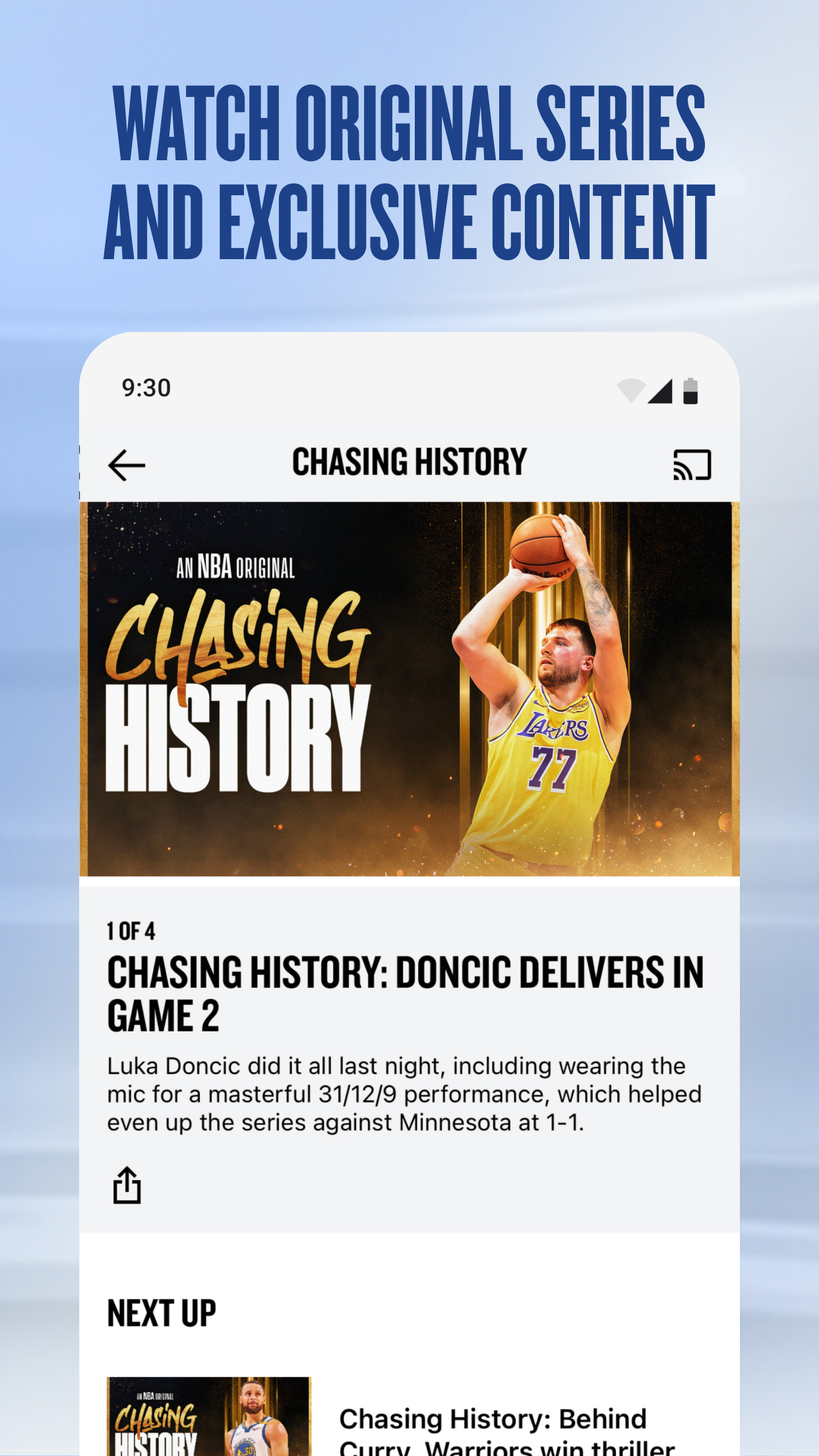 اسکرین شات 6 برنامه NBA: Live Games & Scores