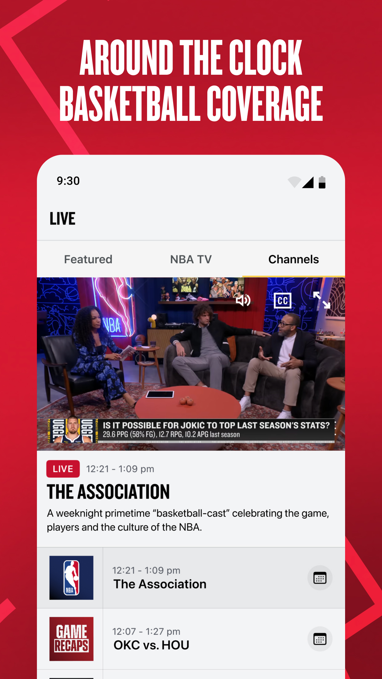 اسکرین شات 5 برنامه NBA: Live Games & Scores