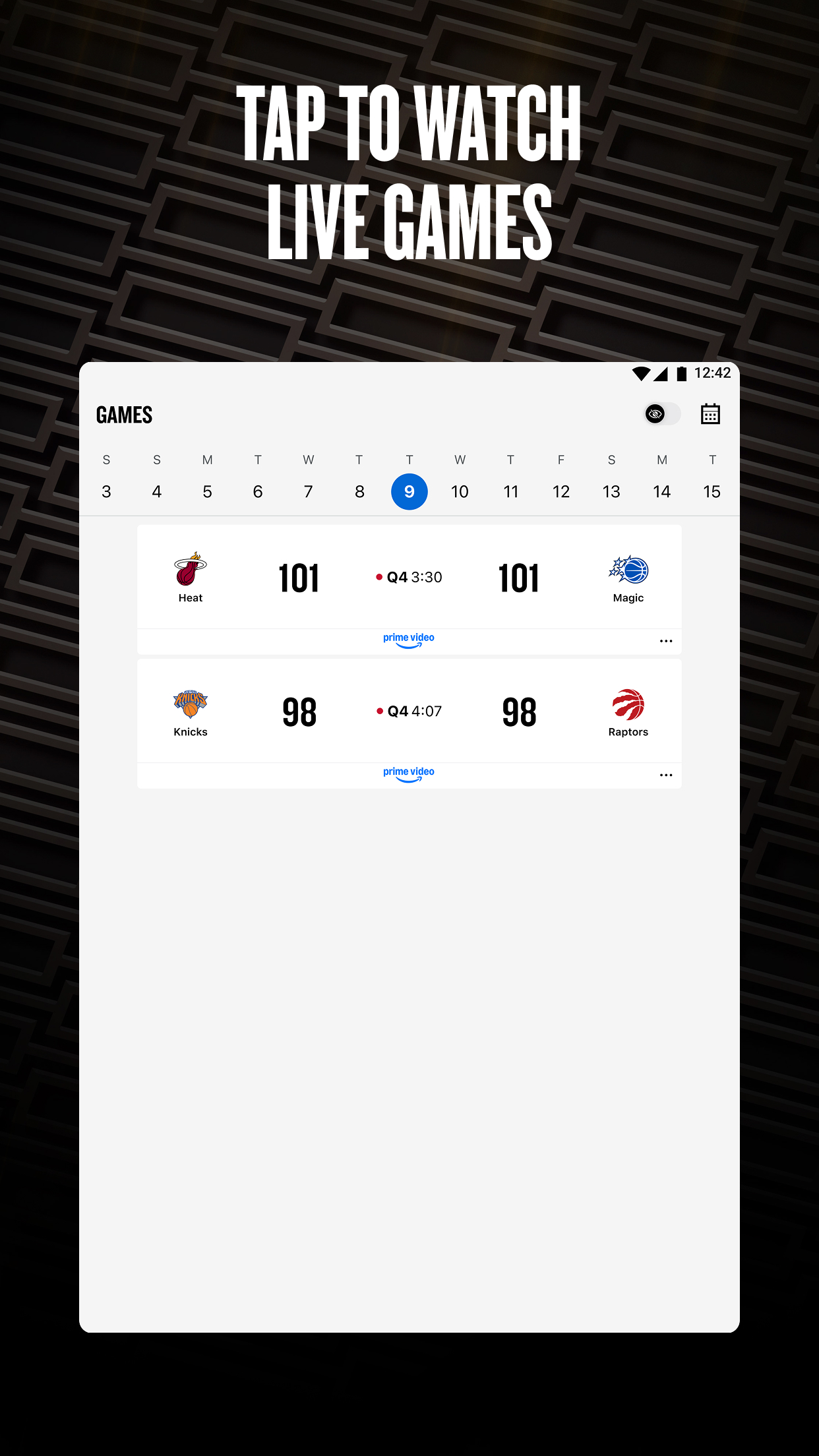 اسکرین شات 2 برنامه NBA: Live Games & Scores