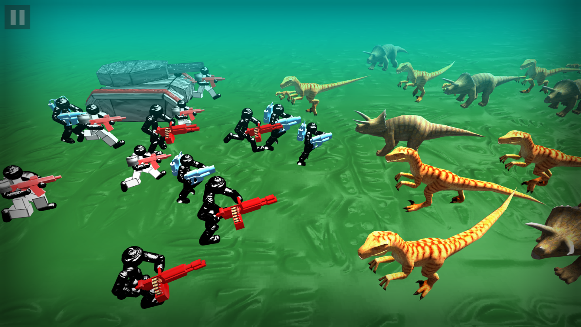 اسکرین شات 1 بازی Battle Simulator: Stickman v.s