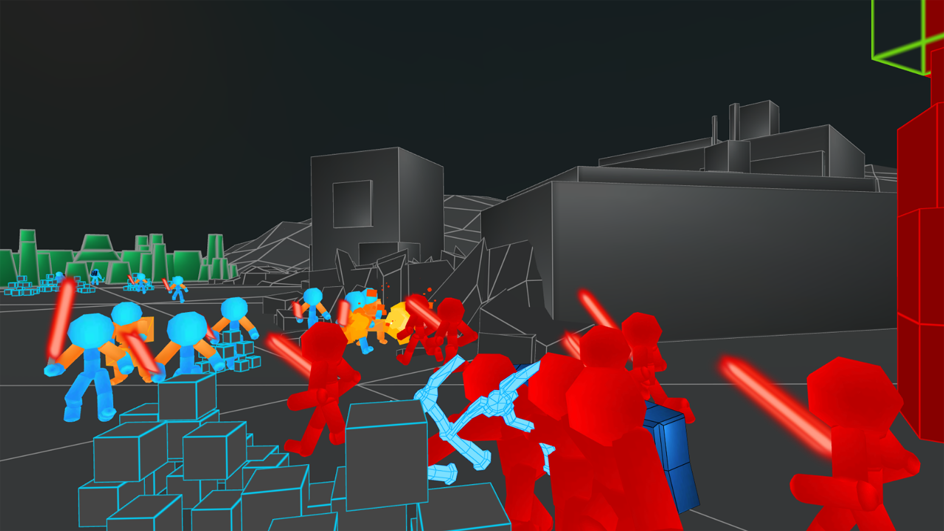 اسکرین شات 2 بازی Stickman: Legacy of Neon Warri