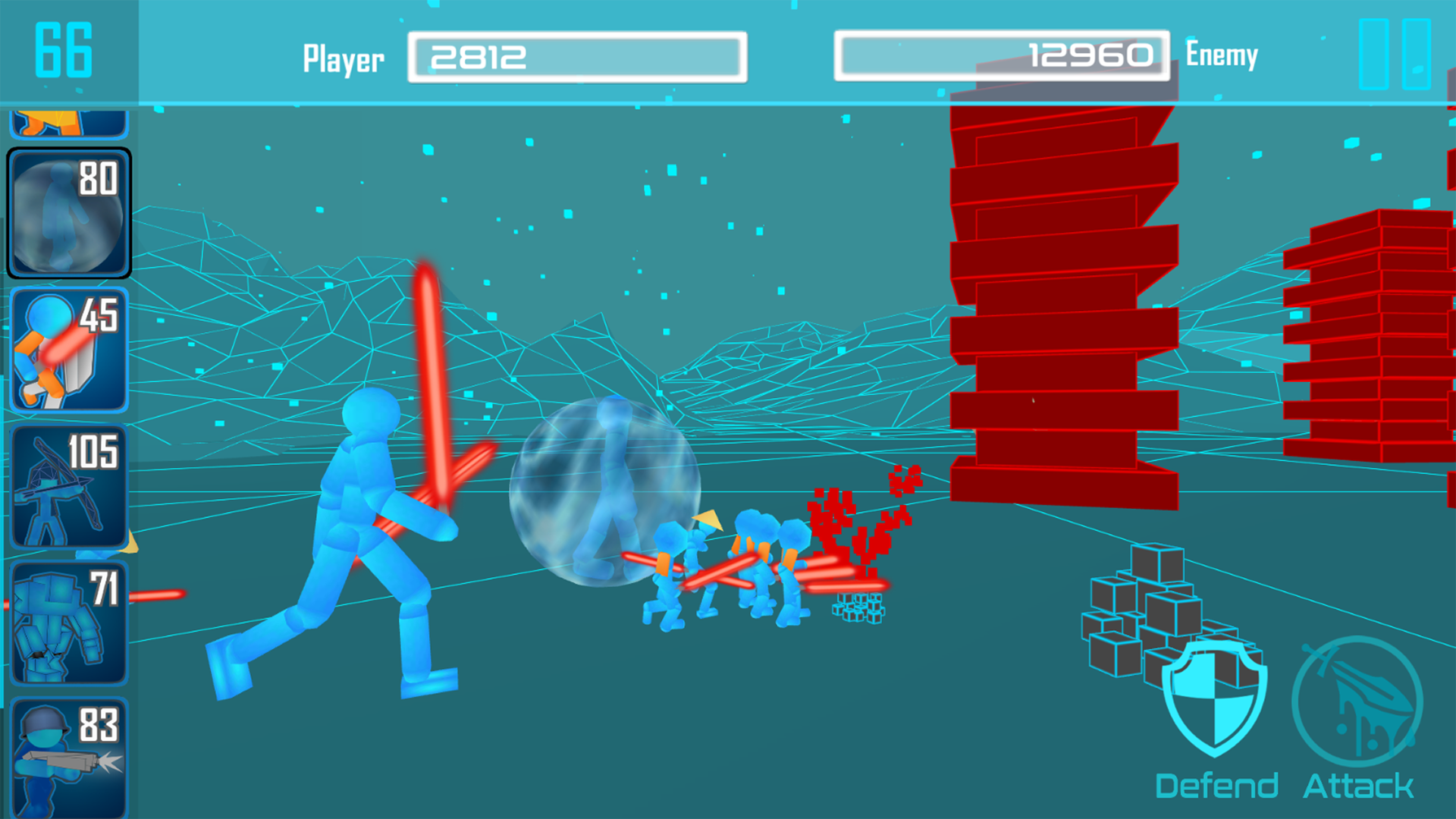 اسکرین شات 5 بازی Stickman: Legacy of Neon Warri