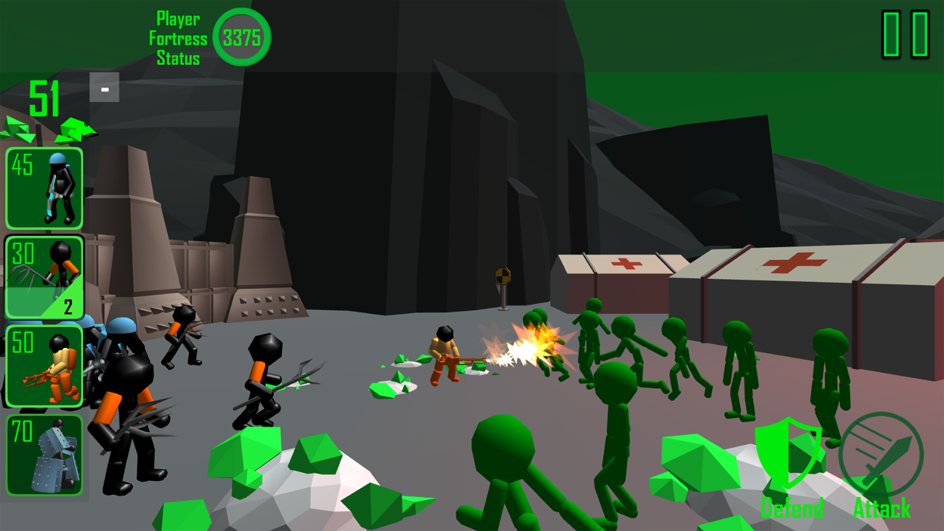 اسکرین شات 1 بازی Stickman: Legacy of Zombie War