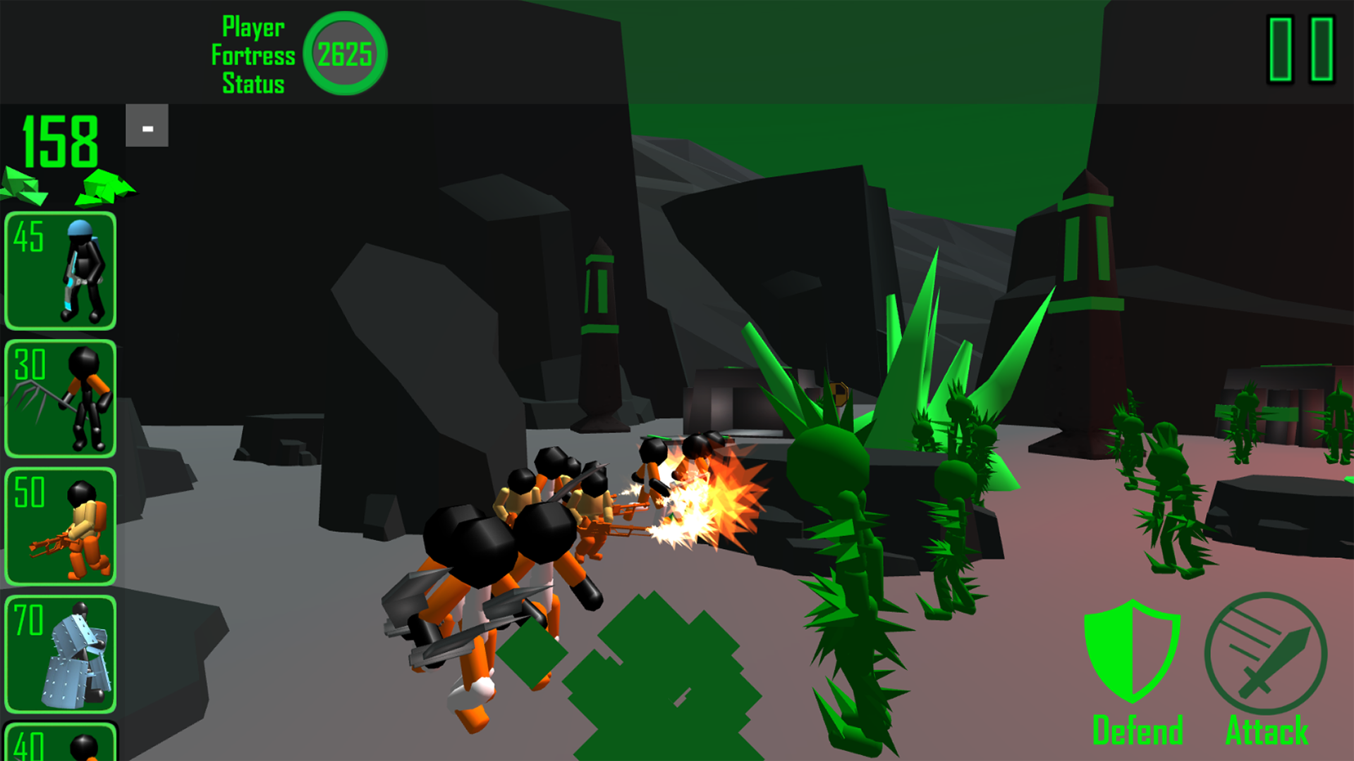 اسکرین شات 5 بازی Stickman: Legacy of Zombie War