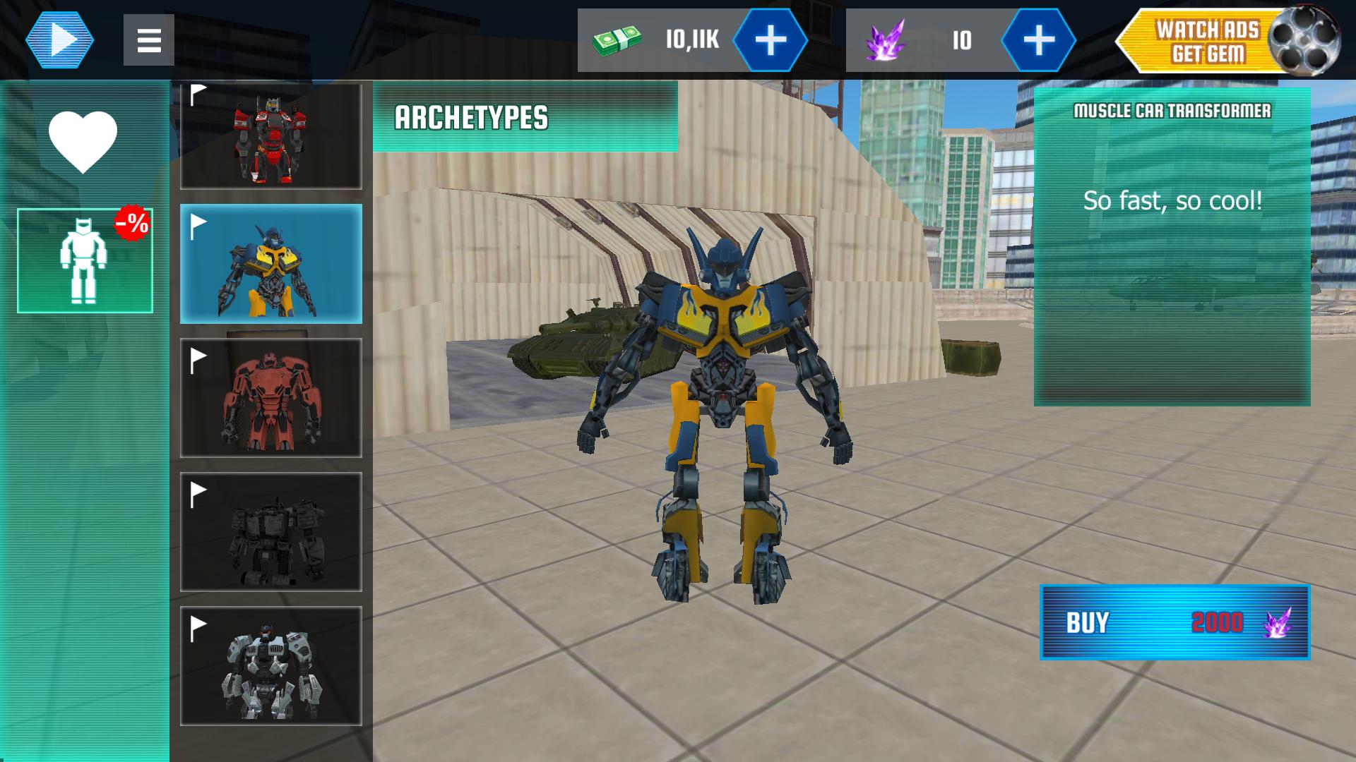 اسکرین شات 2 بازی Robot Shark