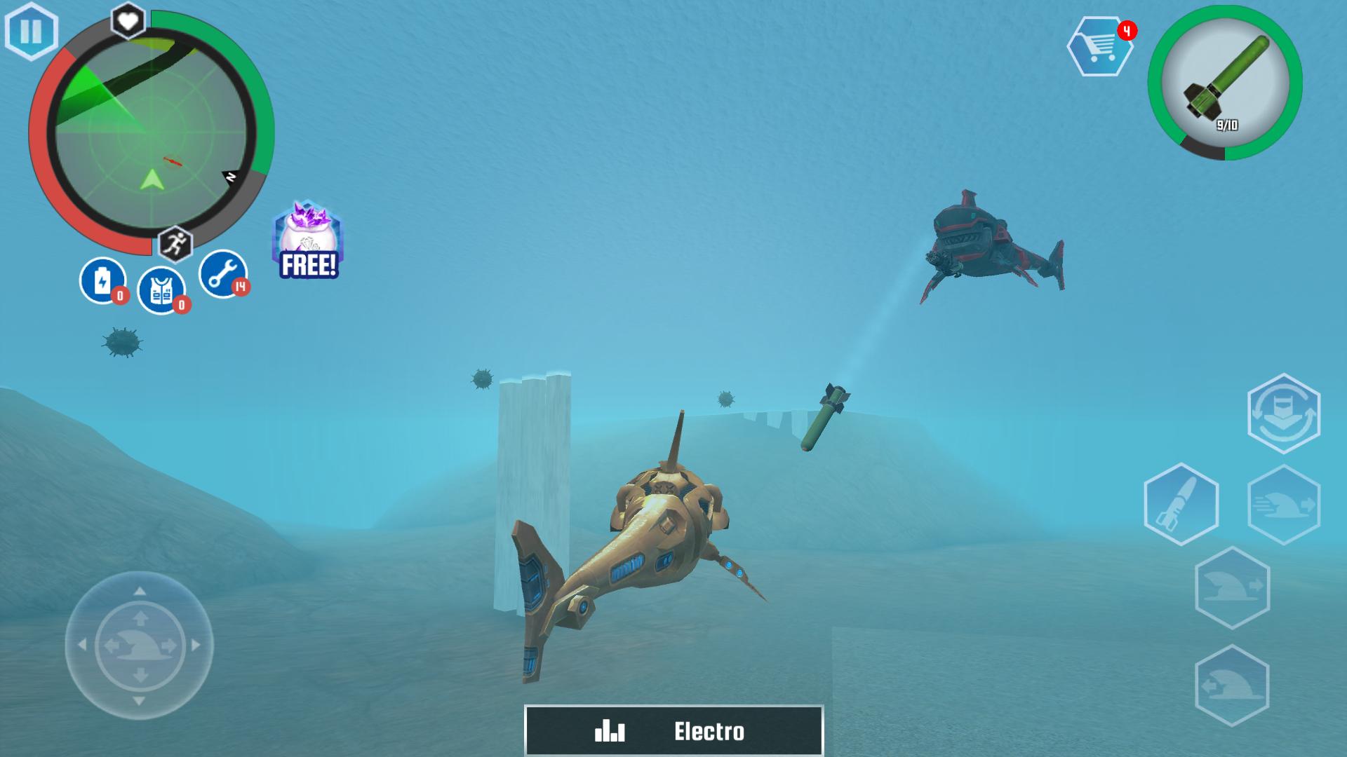 اسکرین شات 5 بازی Robot Shark