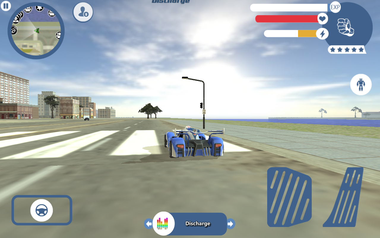 اسکرین شات 3 بازی Supercar Robot