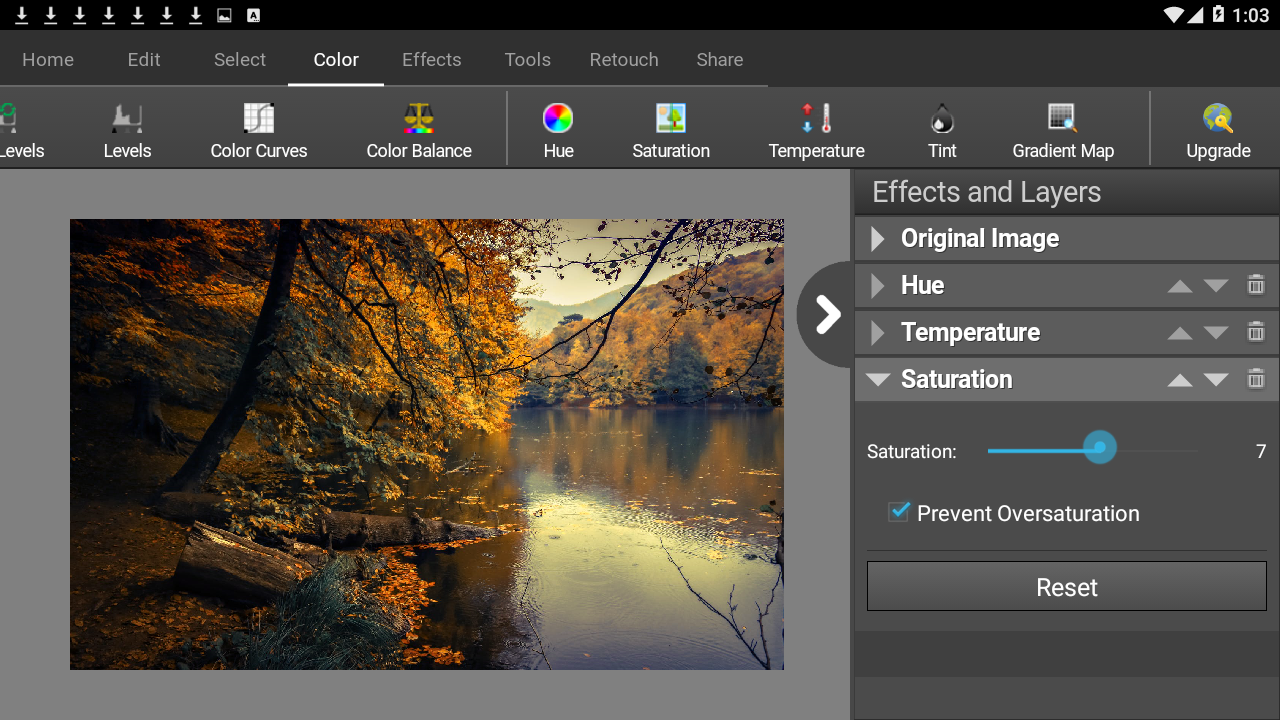 اسکرین شات 6 برنامه PhotoPad Photo Editor